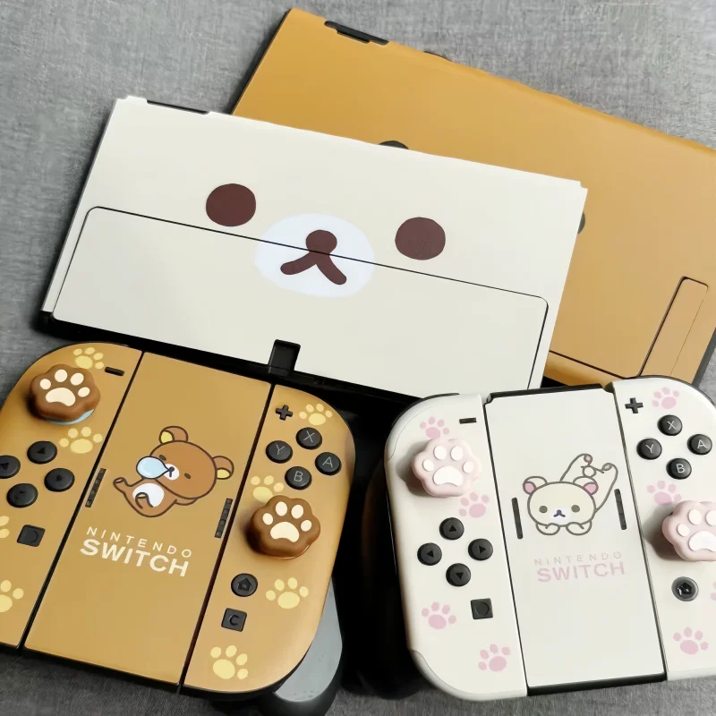 

Новая защитная наклейка на весь корпус Switch 2 в стиле Rilakkuma, не оставляющая следов, для игровой консоли Switch 2 и периферийных устройств