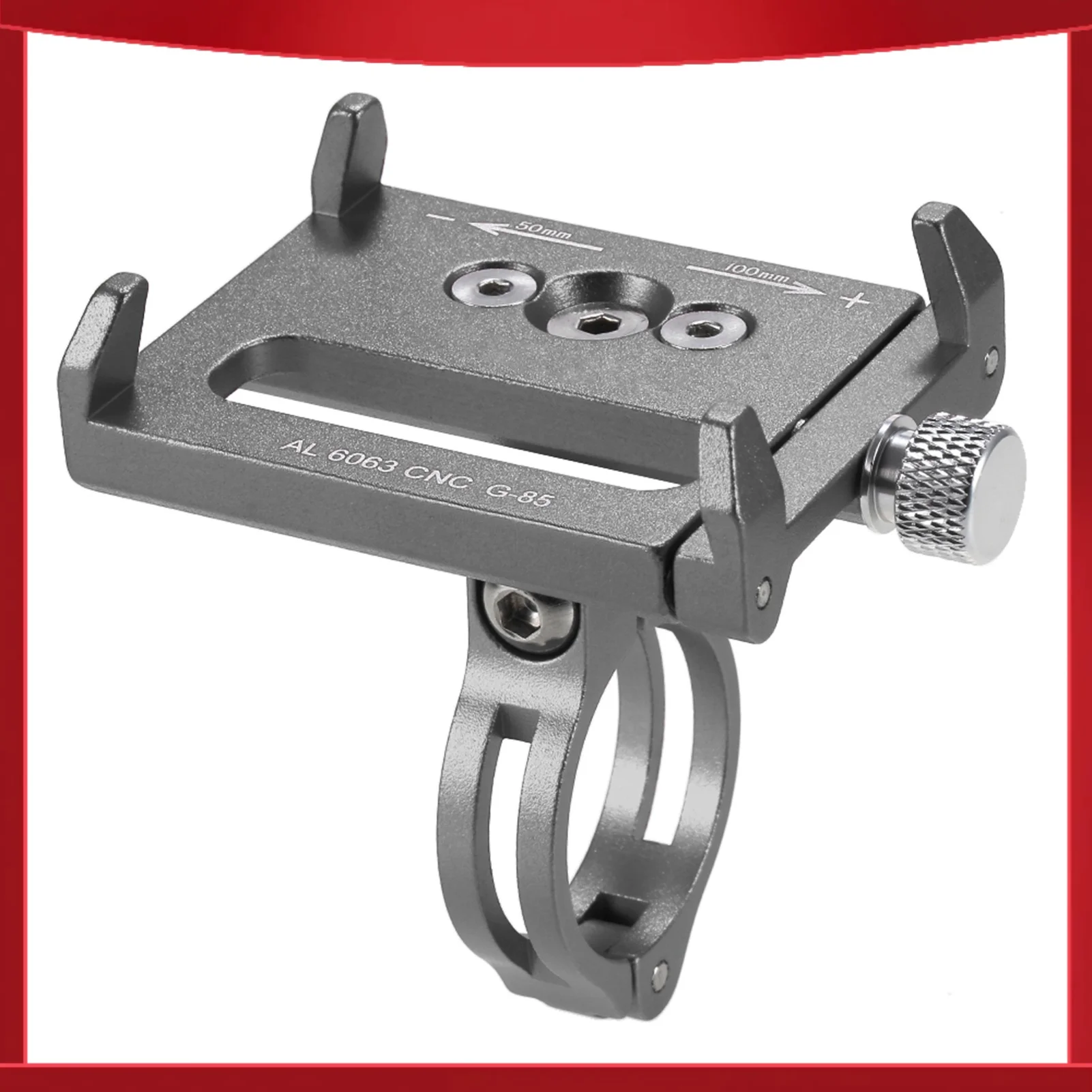 

Aluminum Alloy Phone Holder Adjustable Phone Holder for Bike