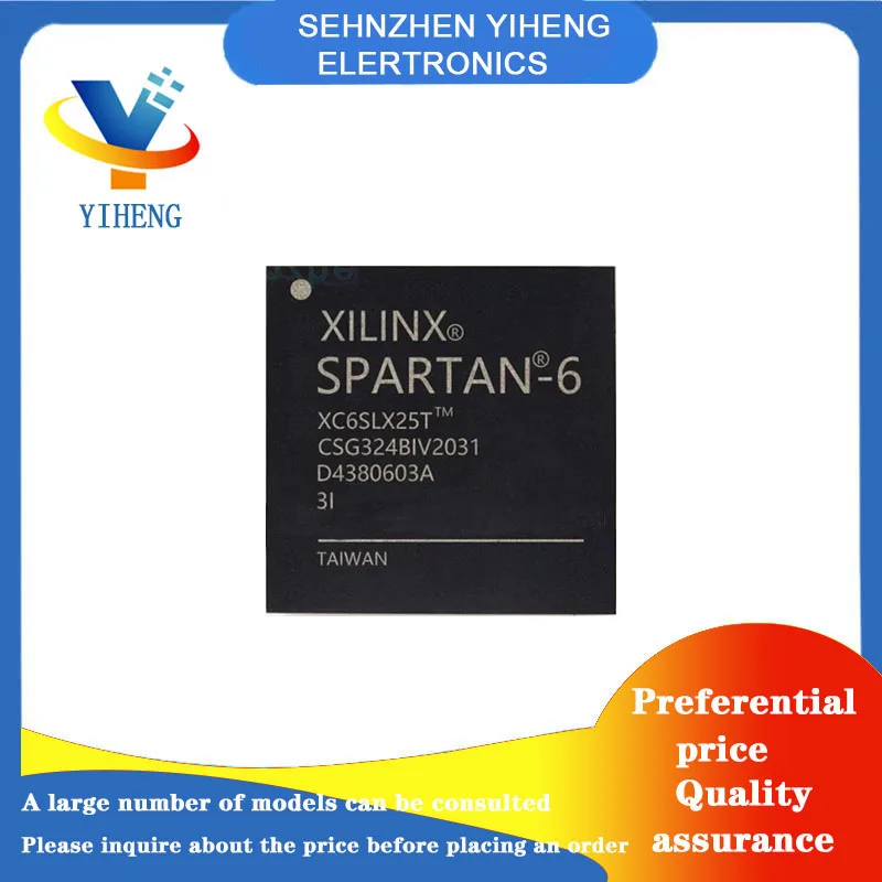 

100%NEW XC6SLX25T-3CSG324I IC FPGA 324-LFBGA 100% New Original Integrated Circuit Electronic Components Direct payment