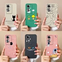 Case For Oppo Reno11 F F25 Pro 5G Phone Cover Cute Astronaut Soft Liquid Silicone Shell For OppoReno 11F OppoF25 Pro 5G Fundas