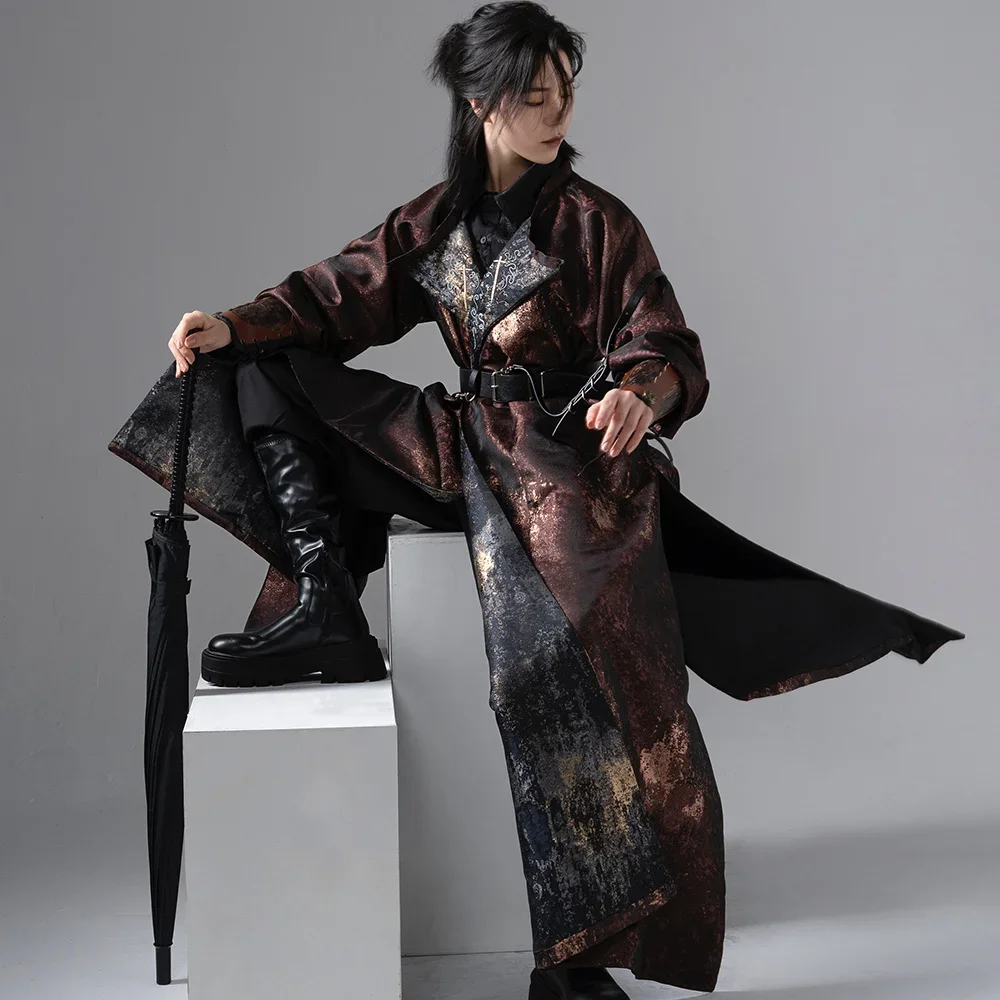 

Ancient Long Robe flowers Hanfu Men Women Vintage Ethnic Dance Hanfu set Chinese silk robe Costume Tang Dynasty Hanfu Male 2026