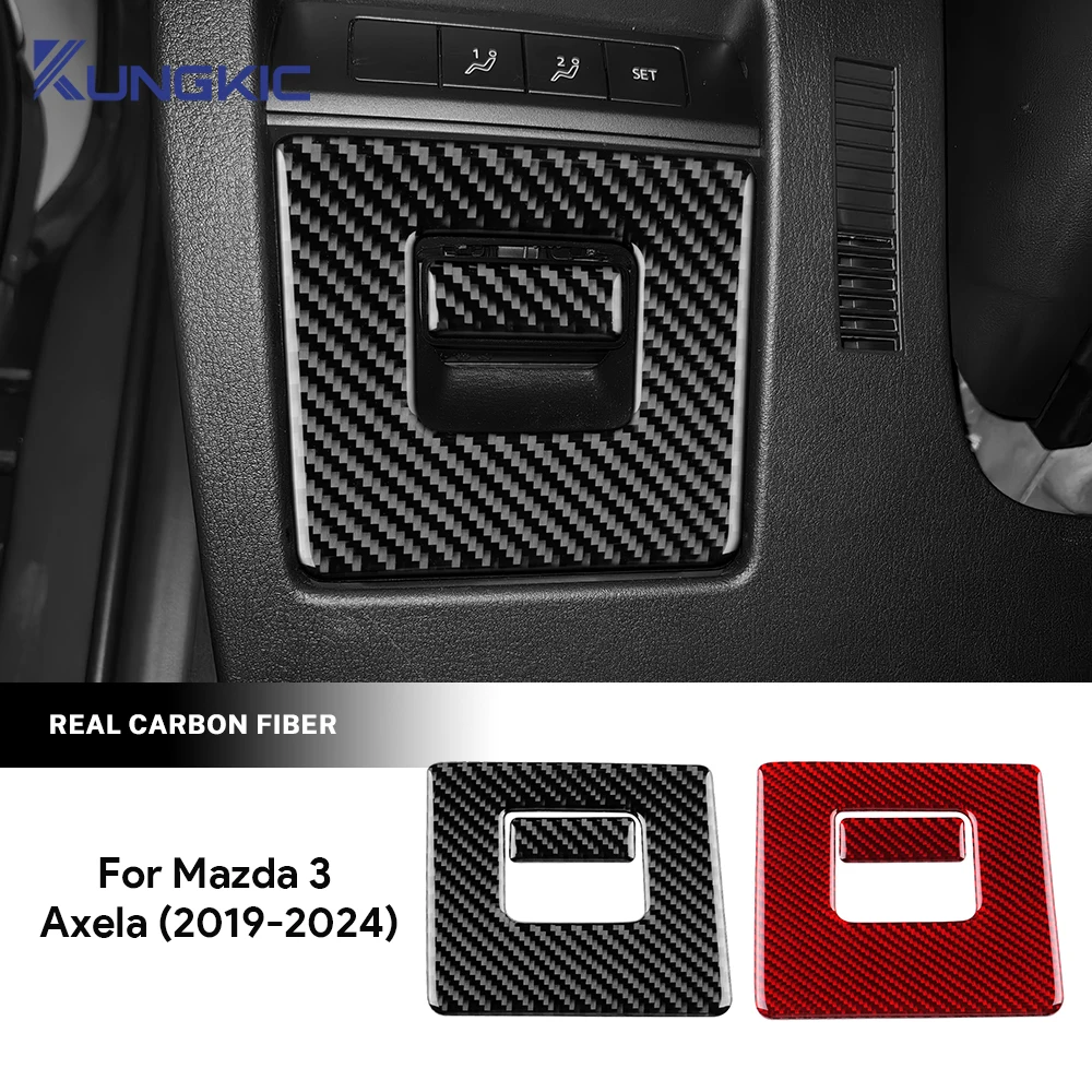 

Настоящая мягкая наклейка из углеродного волокна для Mazda 3 BP Axela CX30 CX-30 2019 2020 2021 2022 2023 2024 2025 LHD Автомобильный ящик для хранения водителя