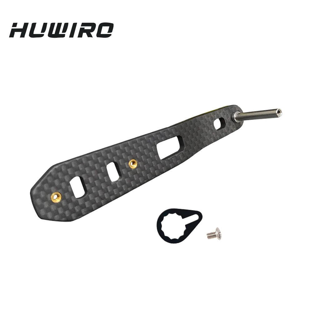 Carrete de pesca Baitcasting de fibra de carbono, grueso y largo y potente, mango de gran juego, pesca en el mar, equipo de pesca de atún de agua salada