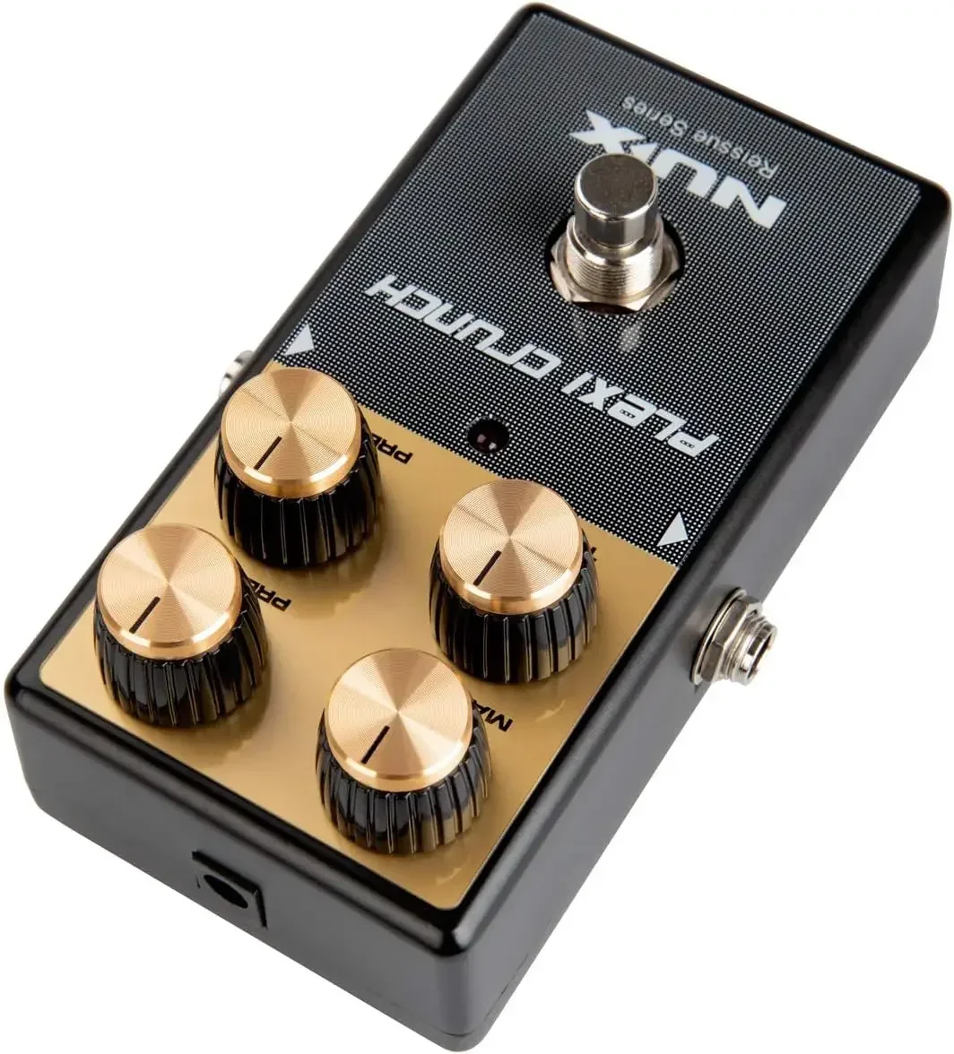 NUX Plexi Crunch Guitar Distortion Effects Pedal High Gain Distortion Tone Classic British High Gain Tone