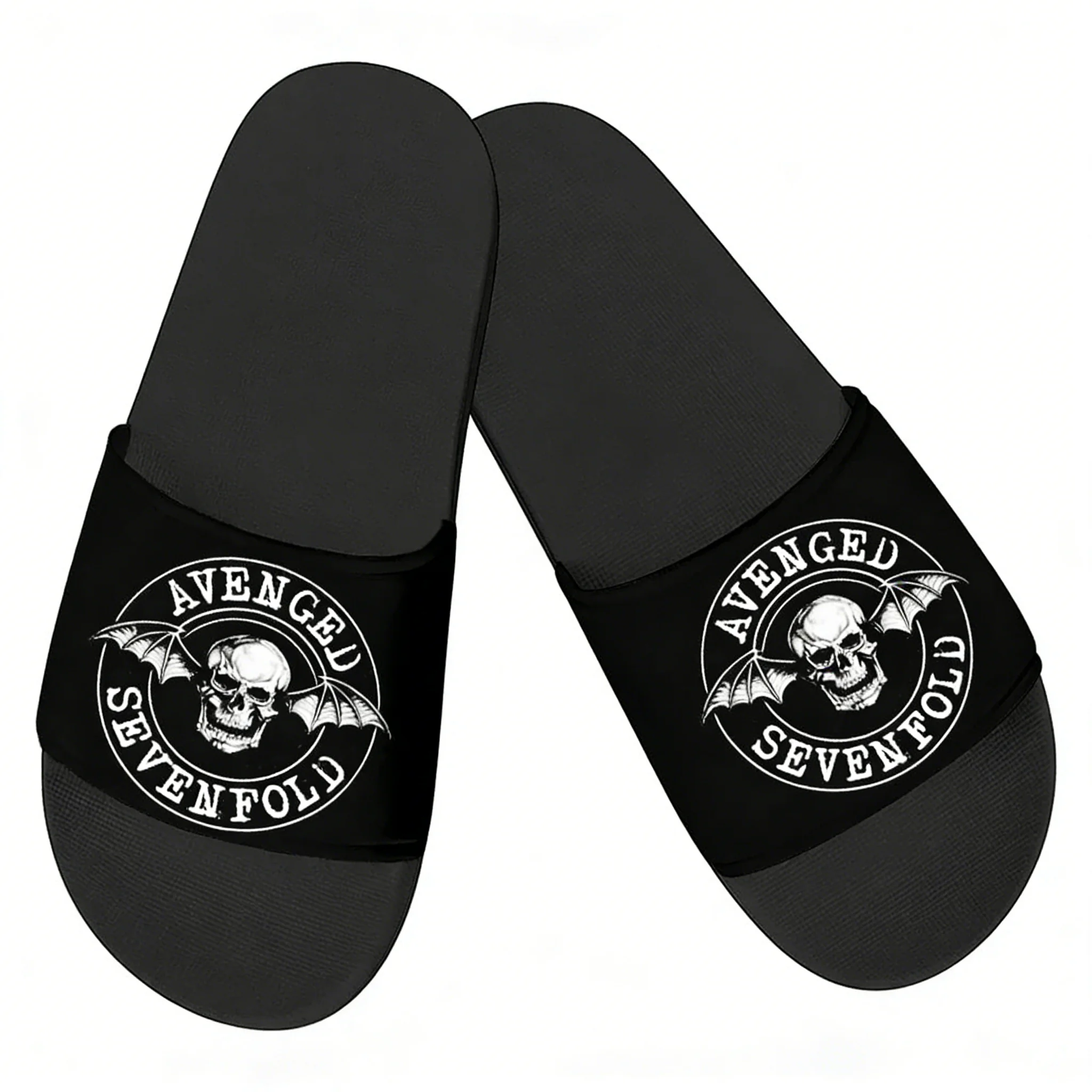 

Avenged Sevenfold Recurring Nightmare VintageSlippers Home Water Shoes Men Women Outdoor Beach Pool Sandals Summer Slipper