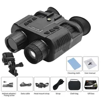 NV8000 3D Infrared Night Vision Binoculars Telescope 3000MAH Battery Head Mount Darkness Camera for Hunting Tactics Goggle