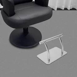 Stainless Steel Barber Chair Footrest Salon Foot Rest Hairdressing Footstool for Tattoo Shops Accessories