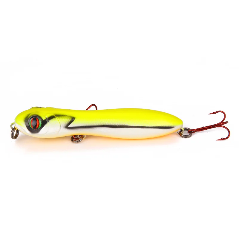 1 Stück/8 Stück 10cm/15,6g Schwimmender Angelköder Pencil Bait Popper Oberflächenköder Künstliche Köder Set für Karpfenangeln – Detail 12