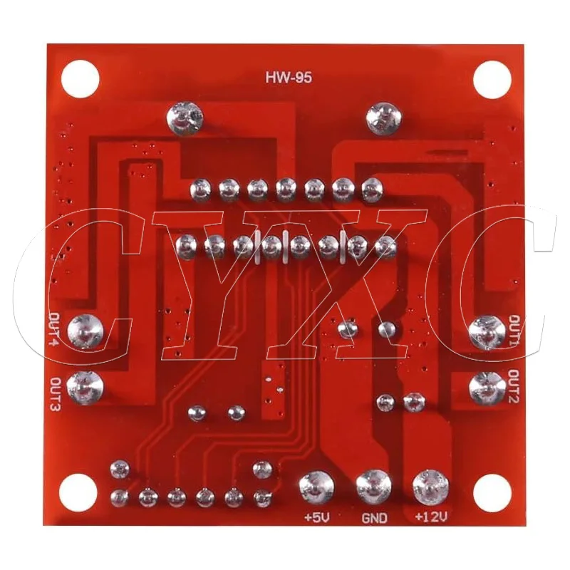 1-10 قطعة L298N محرك متدرج سائق تحكم مجلس المزدوج H جسر وحدة ل قوة السيارة الذكية ميجا R3 Mega2560
