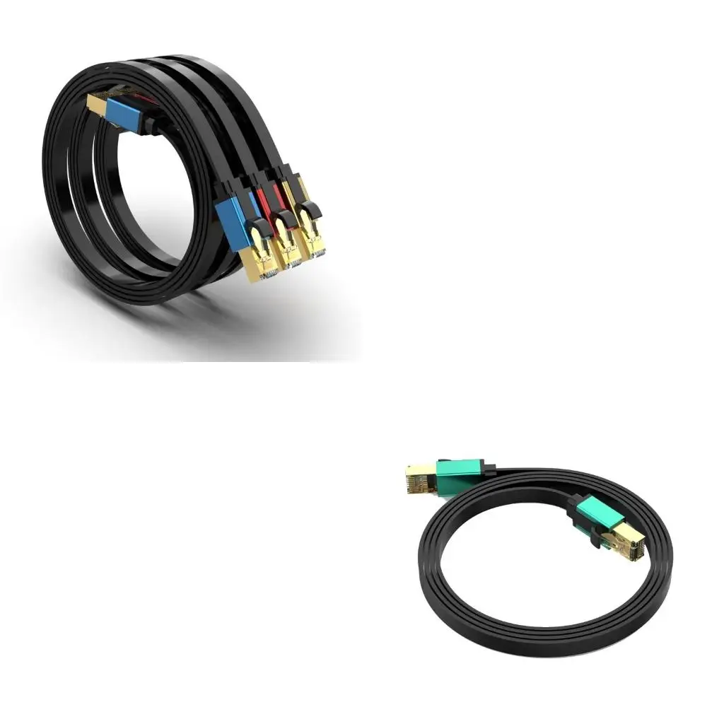 ヘビーデューティー26AWG CAT8 LANネットワーキングケーブル40GBPS 2000MHzCAT8イーサネットケーブル