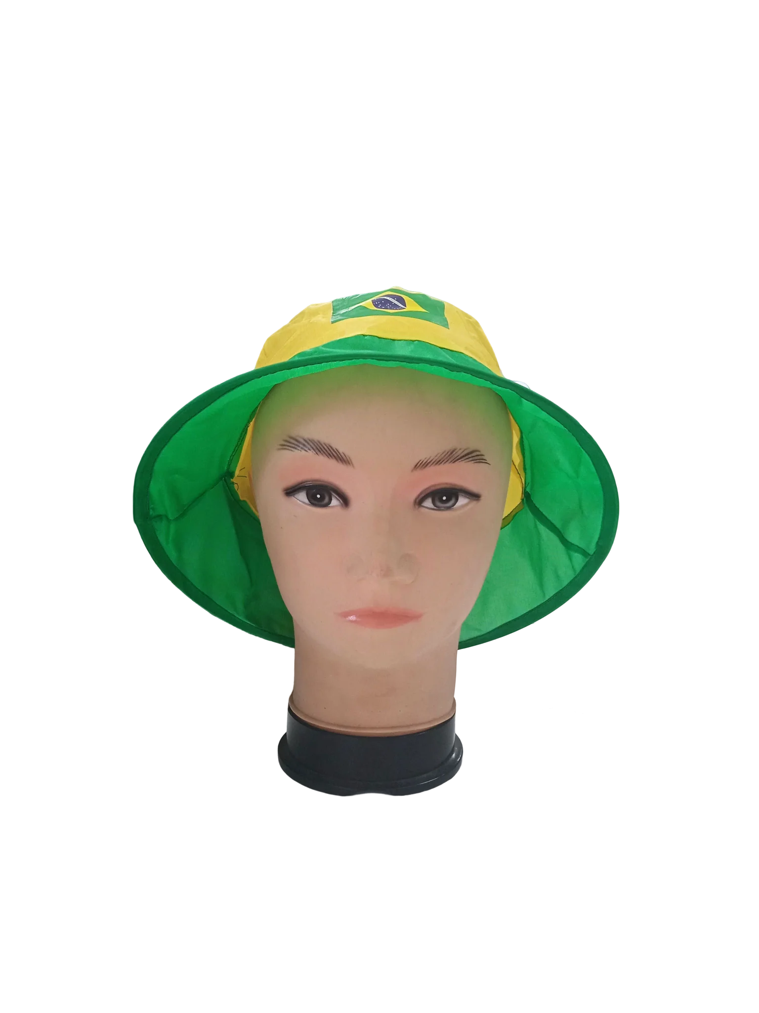 Directly Delivery Free Size Brazil Caps 100% Polyester Brazil Flag Hats