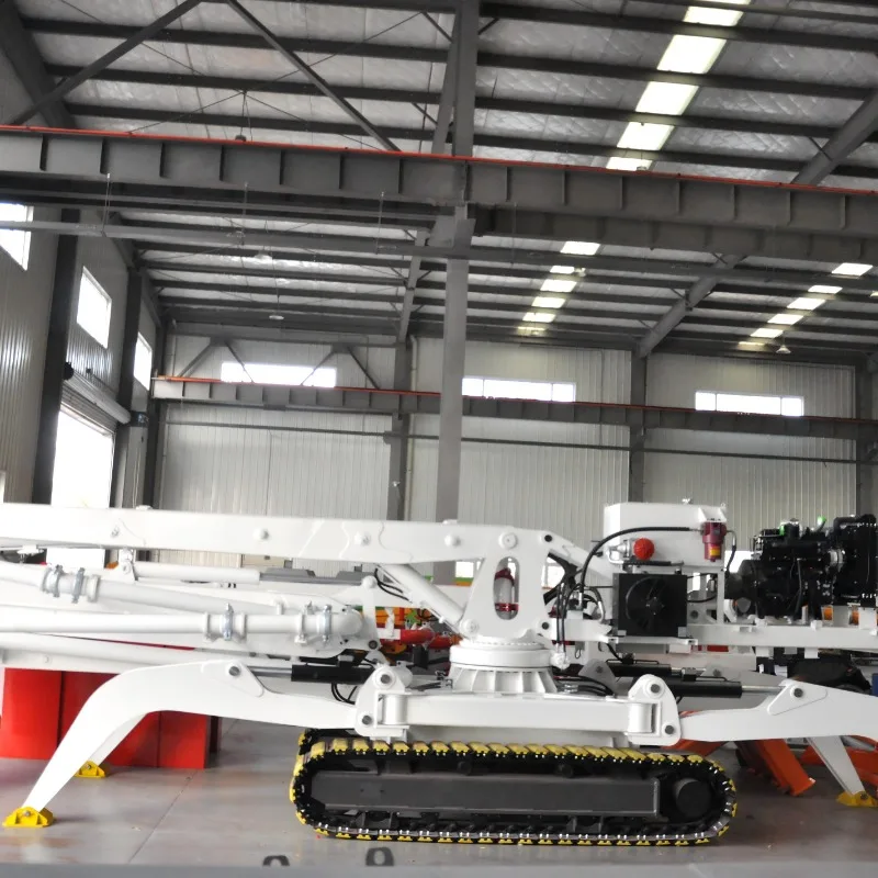 Extended Reach Capabilities Highlight the ZGZK Machinery Spider Concrete Placing Boom