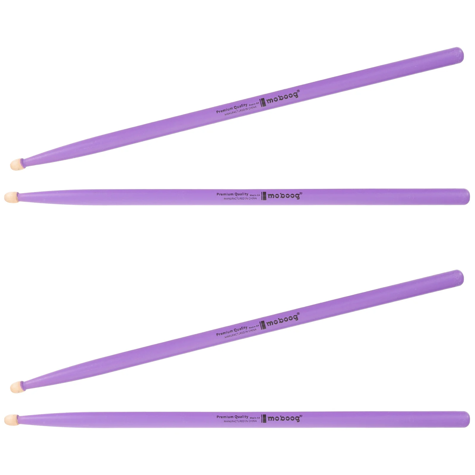 

2 Pairs Maple Drum Stick Sticks Drumsticks Electronic for Kids Percussion Instrument Child