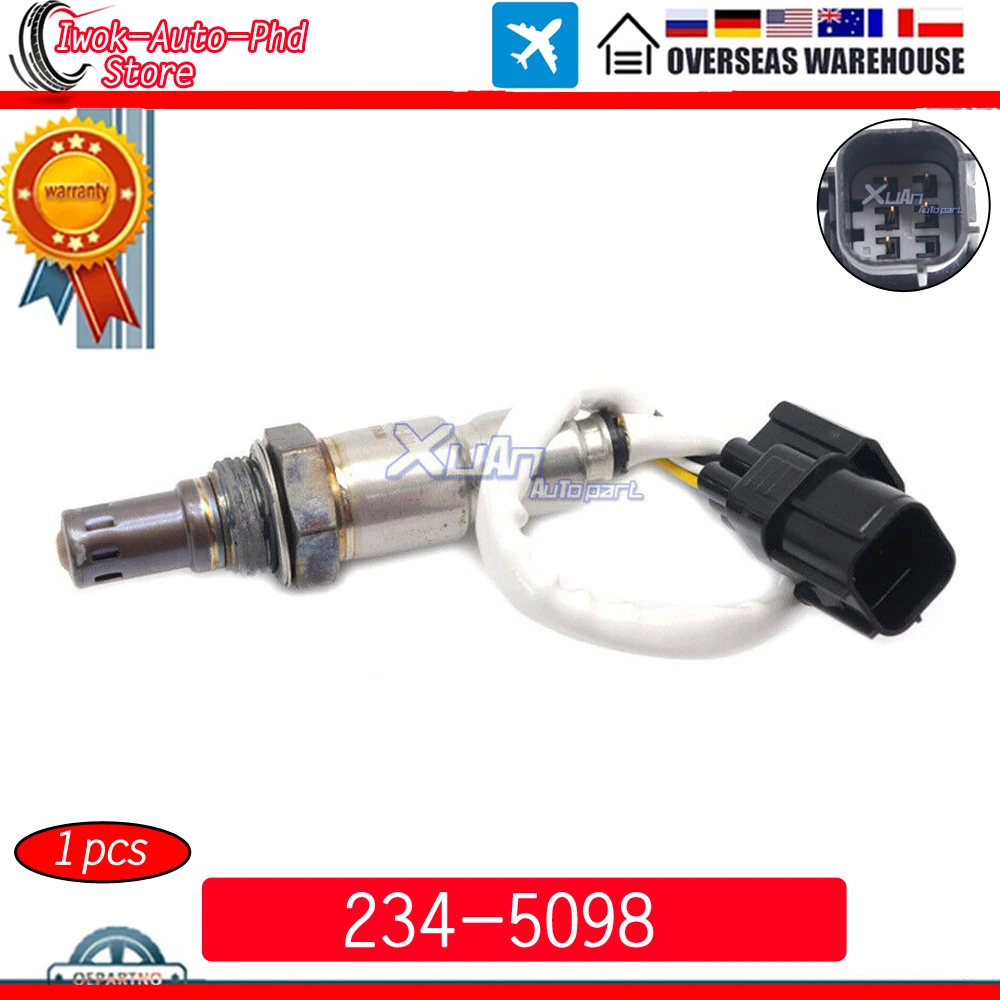 

Car Oxygen O2 Lambda Sensor 234-5098 For Acura MDX RL TL TSX ZDX Honda Accord Crosstour Odyssey Pilot Ridgeline V6 3.5L
