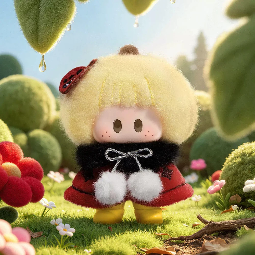 YOYO Meadow Pompom Anime Doll Pendant Kawaii Surprise Bag Keychain