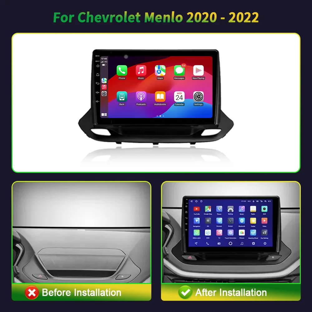 Android 13.0 For Chevrolet Menlo 2020 - 2022 Car Radio Multimedia Video Player Navigation stereo 4G WIFI GPS DSP Carplay Auto BT