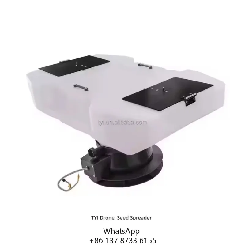

Аксессуар TYI БПЛА 17 л/20 л Сельскохозяйственная система разбрасывания удобрений для семян Распылитель гранул семян Сельскохозяйственные опрыскиватели