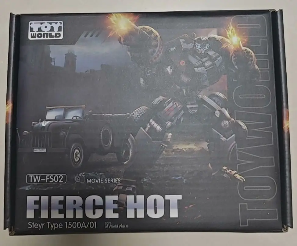 Disponibile NUOVA Trasformazione Toyworld TW-FS02 TW FS02 Fierce Hot Sizzle G1 con Bonus 13CM Action Figure Toy Regalo da collezione