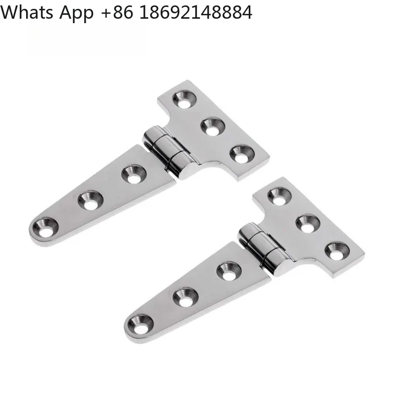 

316 Stainless Steel T-Hinge Yacht Parts Heavy Duty Hinges, Marine Hardware Thickened T-Hinge