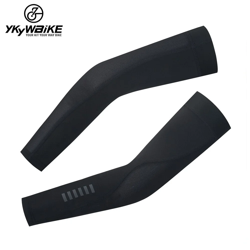 YKYWBIKE Cycling Sleeve Arm Sleeve Sun Protection UV Arm Sleeves Anti Fungal Breathable Running Cycling Arm Warmers