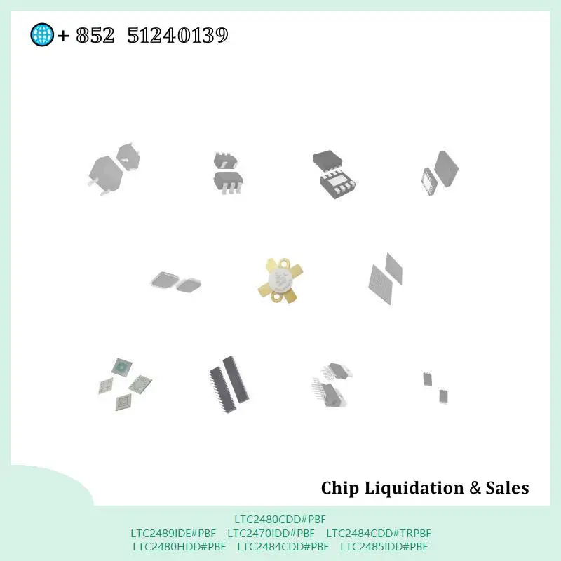 LTC2480CDD # PBF LTC2489IDE # PBF LTC2470IDD # PBF LTC2484CDD # TRPBF LTC2480HDD # PBF LTC2484CDD # PBF LTC2485IDD # PBF