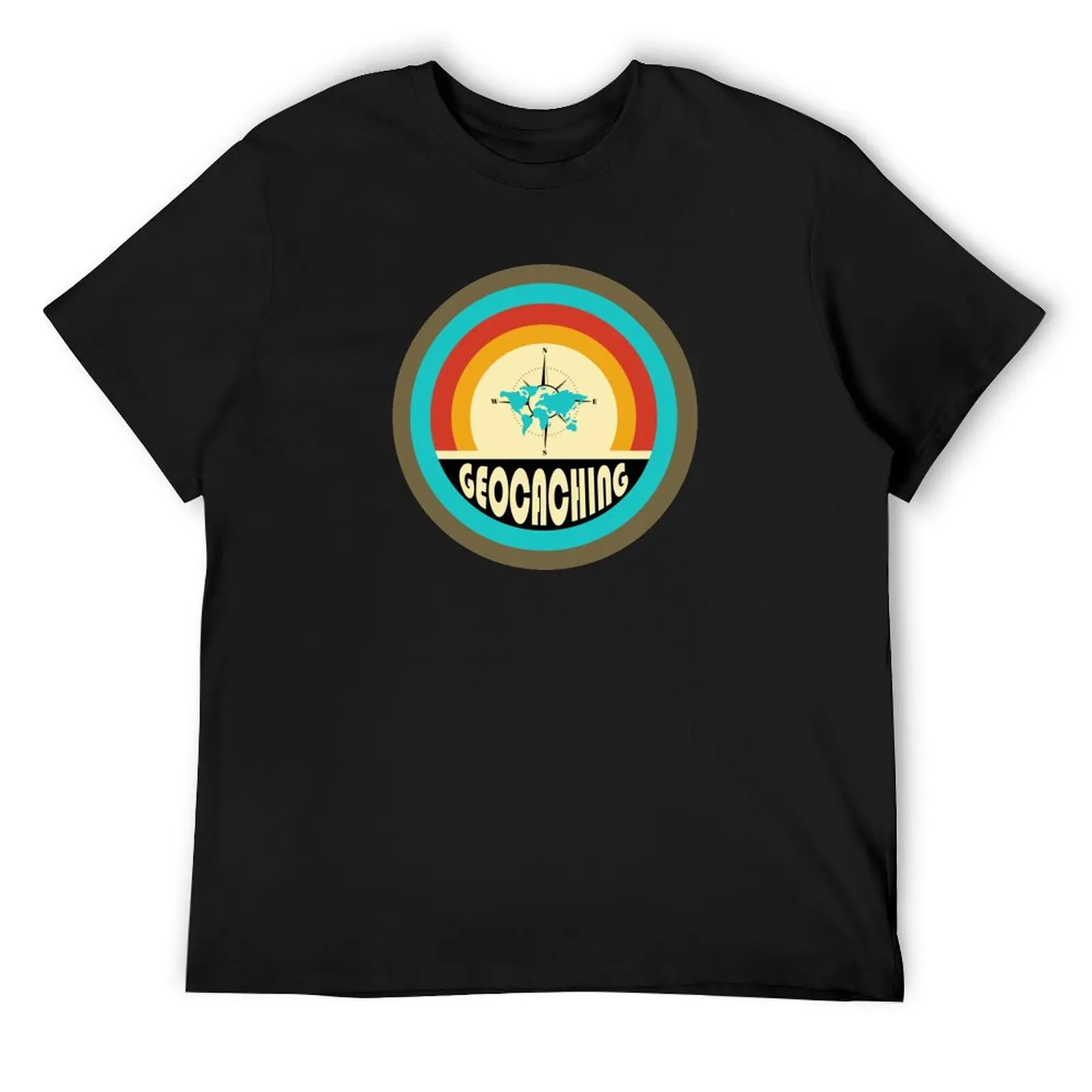 

Geocaching vintage design / gift idea T-Shirt for a boy plain mens tall t shirts