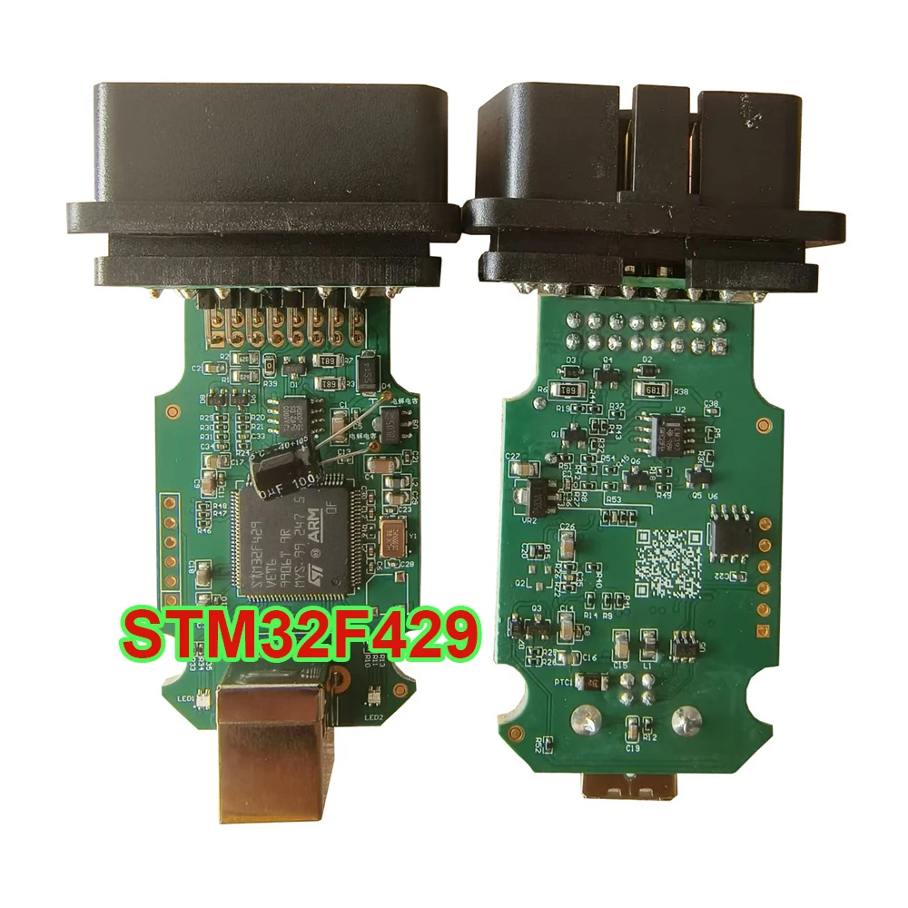 2024 Real Hex V2 25.3 Vag Com ARM STM32F429 Chip Auto Diagnostic Tool Codering Functie Gratis Update Hex-V2 Voor VCDS USB Interface
