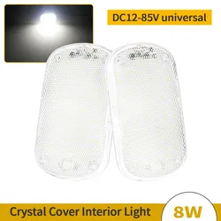 60LED Car Interior Light RV Ceiling Light Strip Lamp With Switch Car Interior Lighting Camper Baker Bus Boat Truck Roof Light