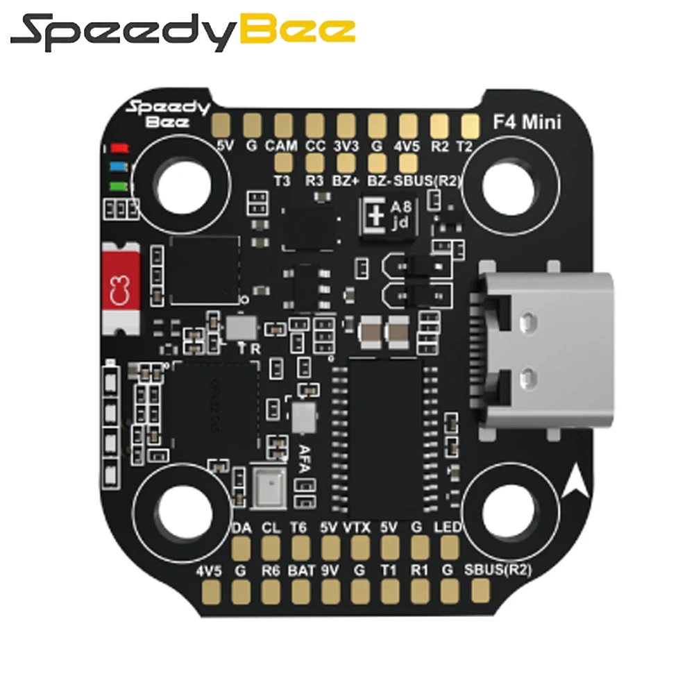 SpeedyBee F405 Mini BLS 35A 20x20 Stack. F405 30x30 Mini kontroler lotu, 35A BLHeli_S Mini 4-in-1 3-6S ESC dla dron zdalnie sterowany FPV