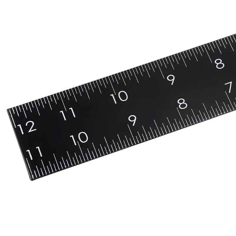 L-Square Ruler Steel Framing Tool for DIY Making Craft inch metric 20X30cm Ruler