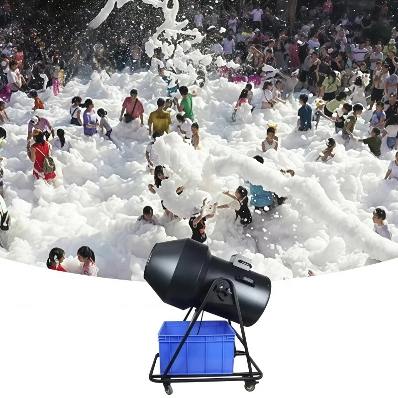 

3000 Вт струйная пена, снежная пушка, сухой лед, бассейн, вечеринка, пенопластовая машина