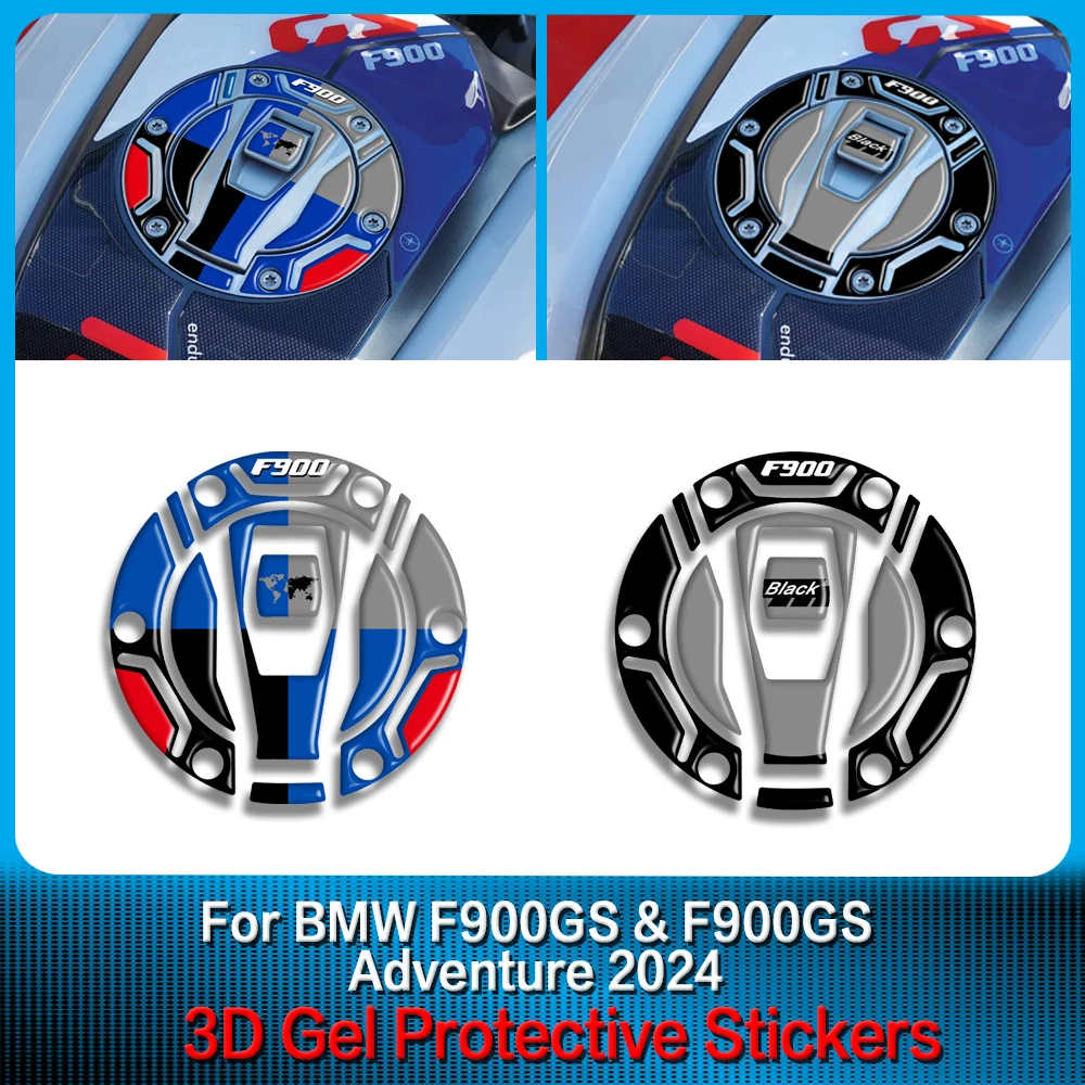 

For BMW F900GS Adventure F900 GS 2024 Fuel Tank Cover Sticker 3D Gel Paint Protection Sticker Fairing Fuel Tank Reflective Stick