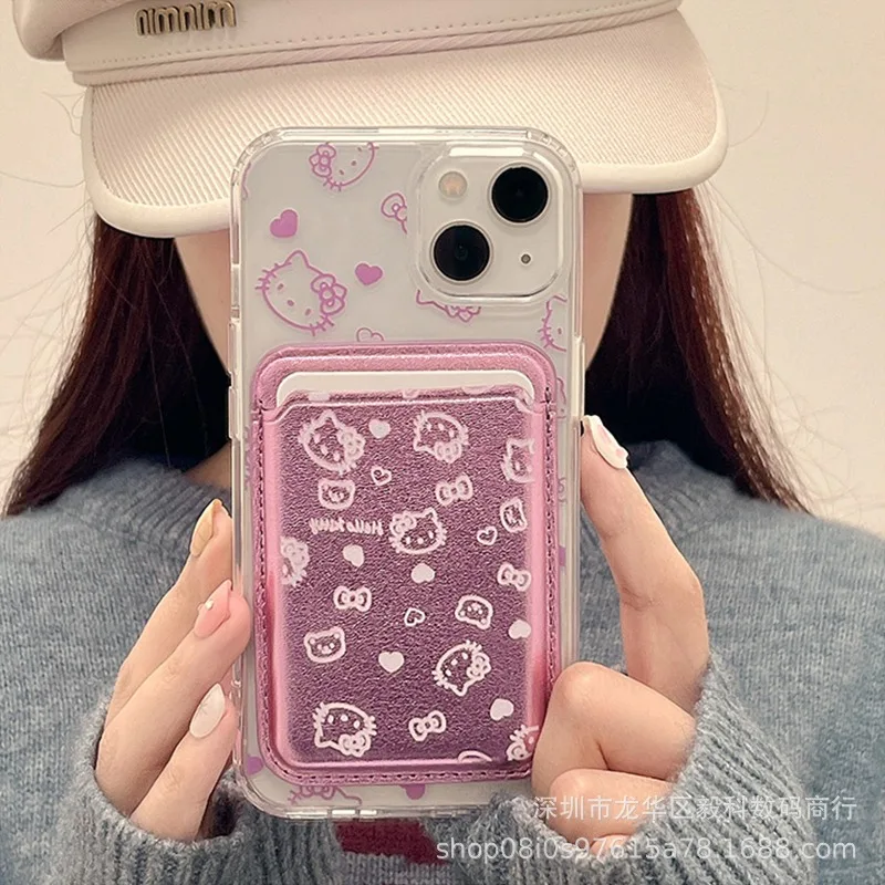 �y�Z�[�����z�n���[�L�e�B Y2K �J�[�h�X���b�g�t���o�b�O�z���_�[�P�[�X iPhone 17 16 15 14 13 Pro Max�Ή� ���z�^ �ϏՌ� �\�t�g�J�o�[ 3D �L���[�g�Ȗ��敗�P�[�X