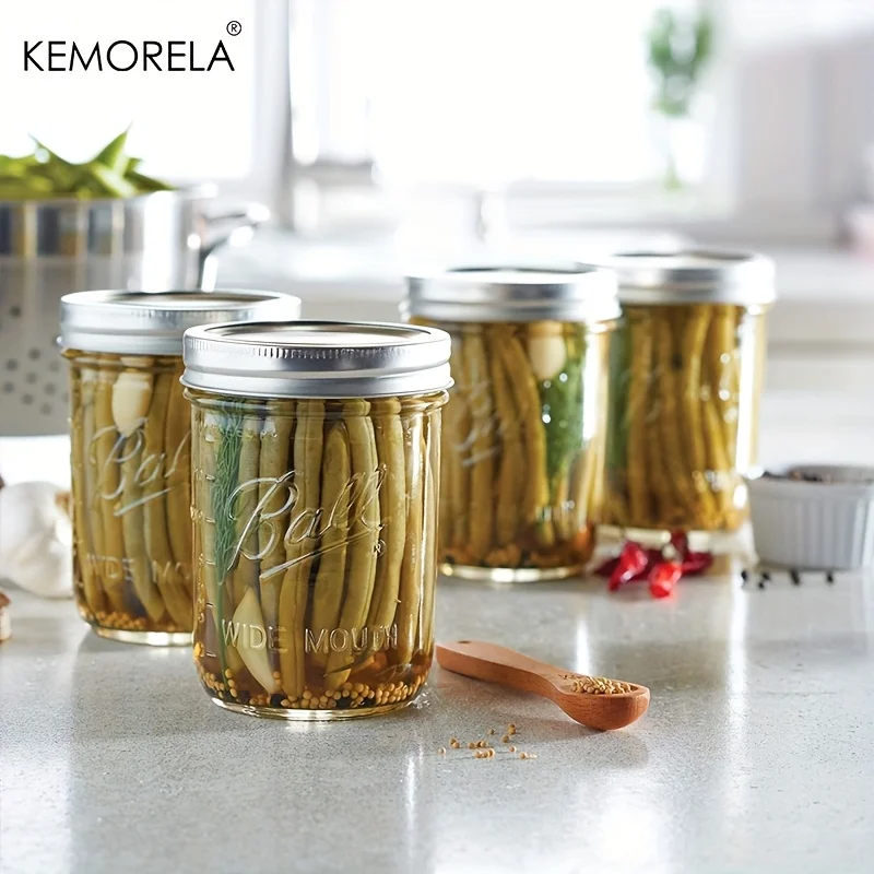 Best Mason Jar for Pipe Tobacco: Real-World Testing of the KEMORELA 470ml  Wide-Mouth Glass Jars