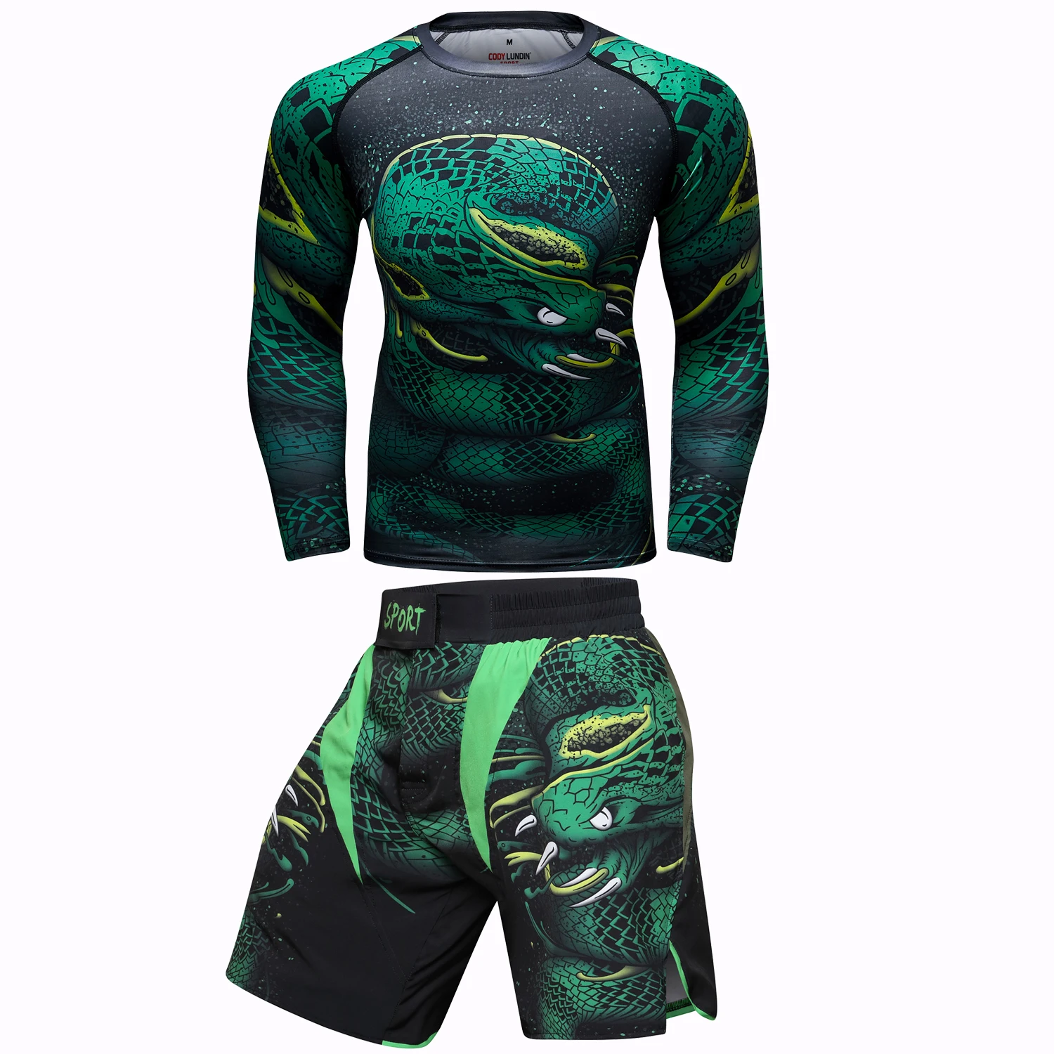 Custom Short Sleeve Surf Logo Mma Bjj Compression Shirt Sublimated Jiu Jitsu Rashguards Green wholesale Sportsuits rash guard