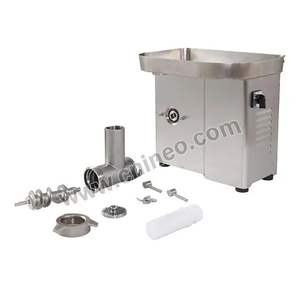 150kg/h Industrial Food Processing Machinery Electric Commercial Kitchen Equipment Meat Grinder Machine