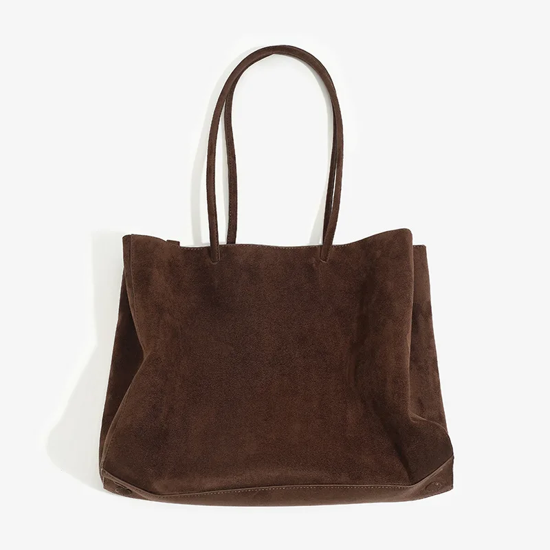 

Ретро сумки-ведра из искусственной замши для женщин, большая вместительная сумка на плечо, матовая текстура, женские сумки и кошельки, сумка-шоппер