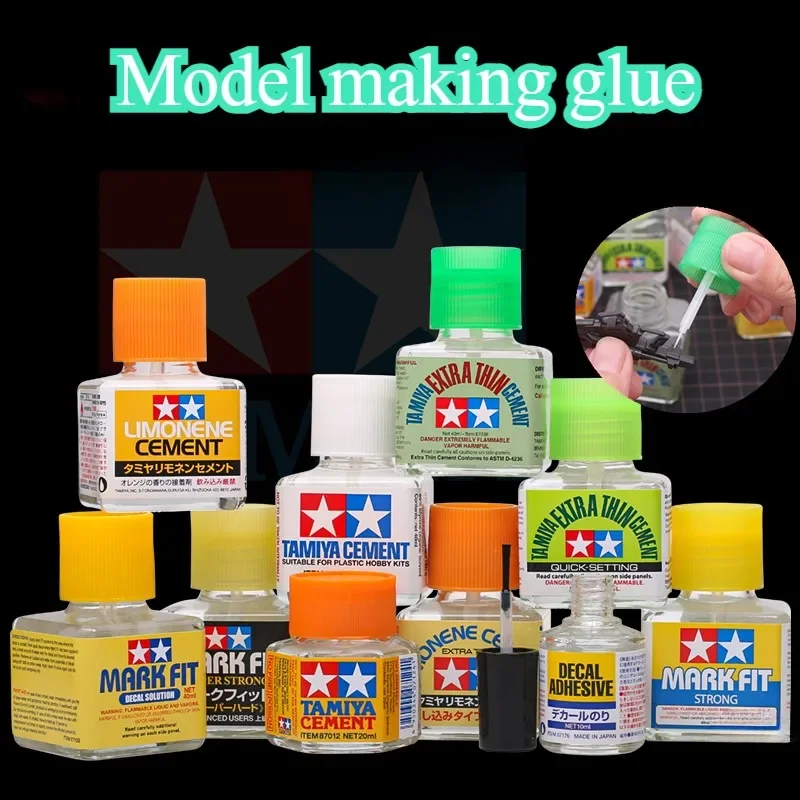 40ml Model Basics Glue Quick Dry Flow Crevice Binding Agent  DIY  Plastic Model Assembly Repair Reinforcement Adhesives Glue