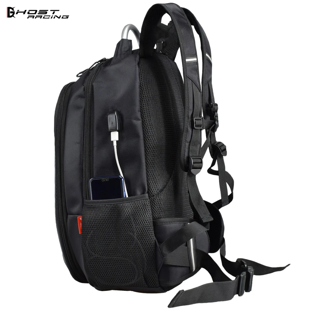 Hard shell Motorcycle Riding Bag Large Capacity Motocross Helmet Bag Carbon Fiber Multifunction Motobike Backpack travel luggage