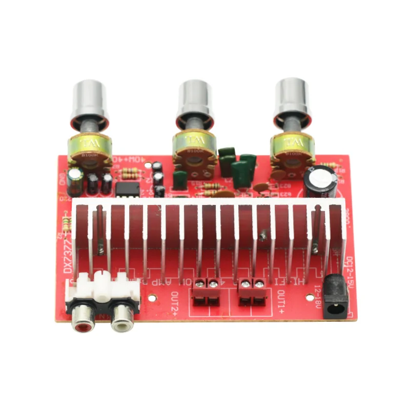 40W TDA7377 amplificatore Audio Stereo scheda di potenza Dual channel Treble Bass regolabile