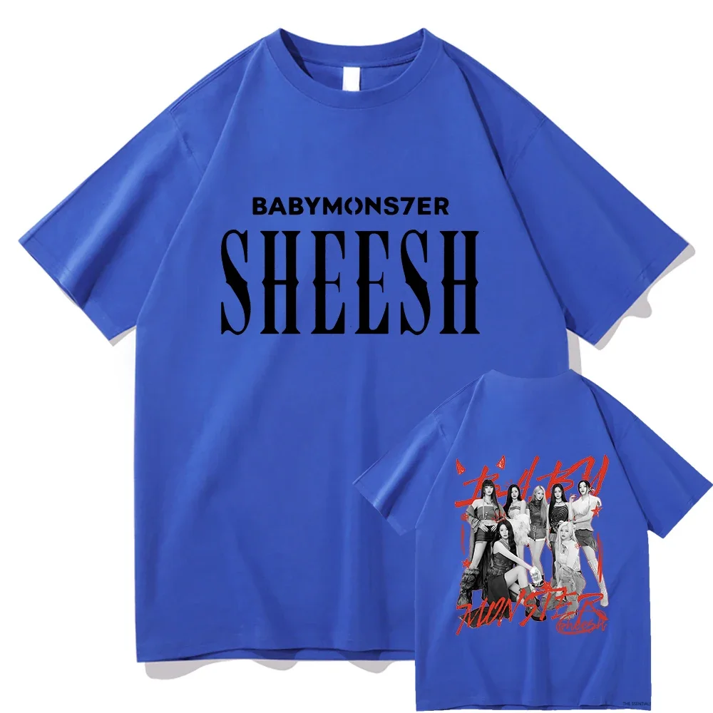 BABYMONS7ER Abum Sheesh T Shirts Cool Men/Women Clothes Harajuku Aesthetic Tshirt Unisex Streetwear Cotton Tops view 6