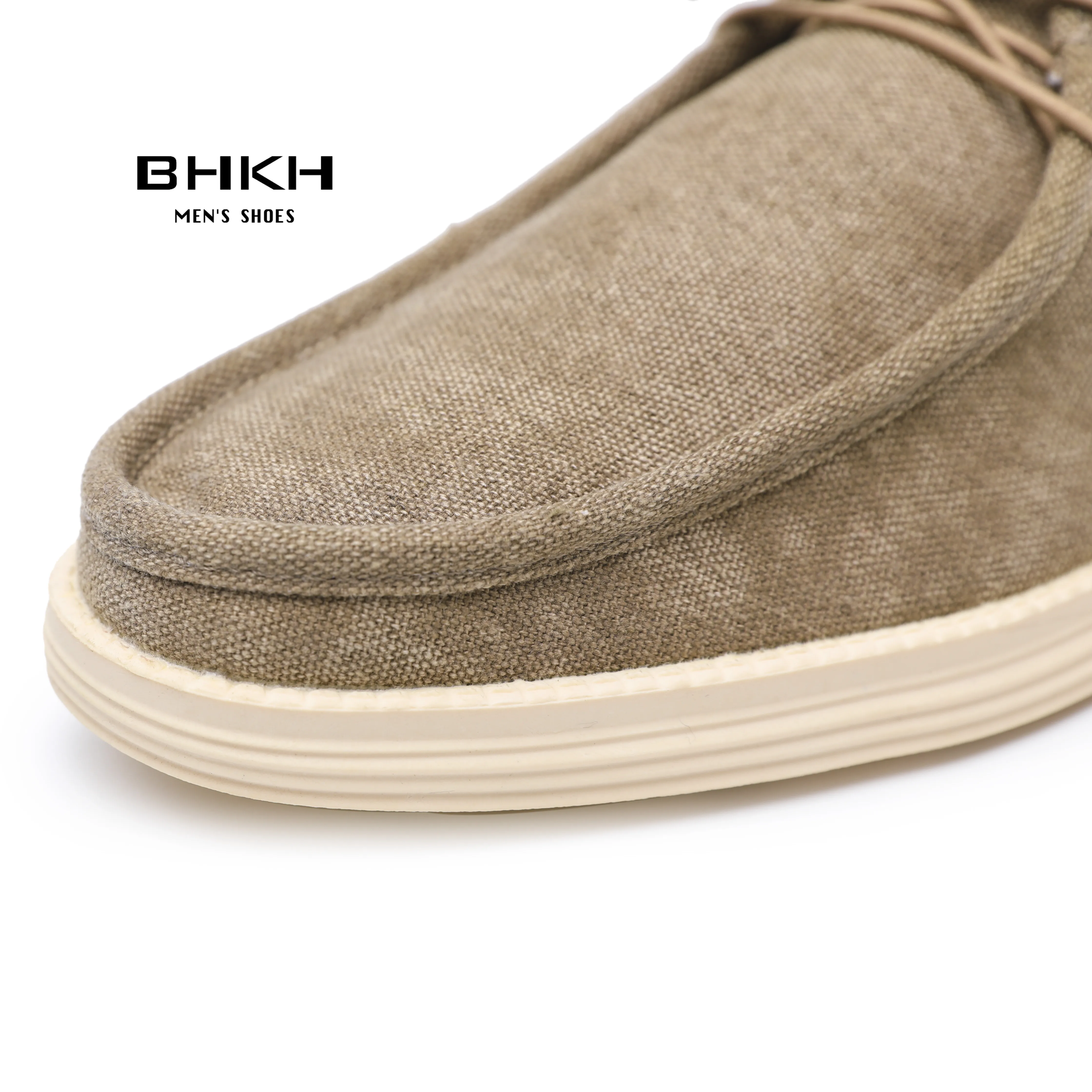 BHKH New Loafers Shoes Men 2024 Spring/ Summer Kid Suede Leather Men Casual Shoes Comfy Men\'s Flat Fashion Boat Shoes