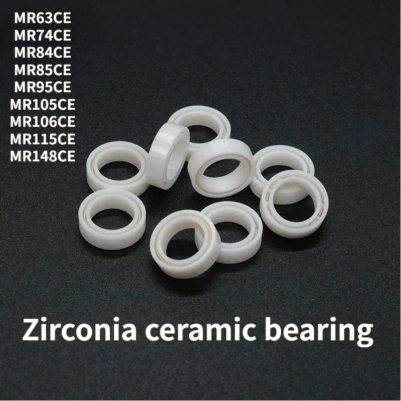 MRseries 128 Zirconia ceramic bearing 8*12*3.5 ceramic deep groove ball bearing Ceramic bearing