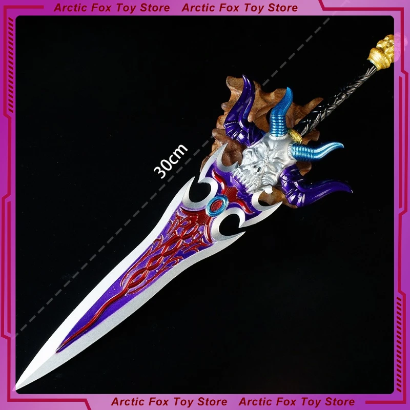 ฟิกเกอร์เกมใหม่ 30 ซม. ดาบปีศาจ อพอฟิส ของสะสมโลหะ งานฝีมือ ของตกแต่งโต๊ะทำงาน ของขวัญวันเกิดเด็ก ของเล่น