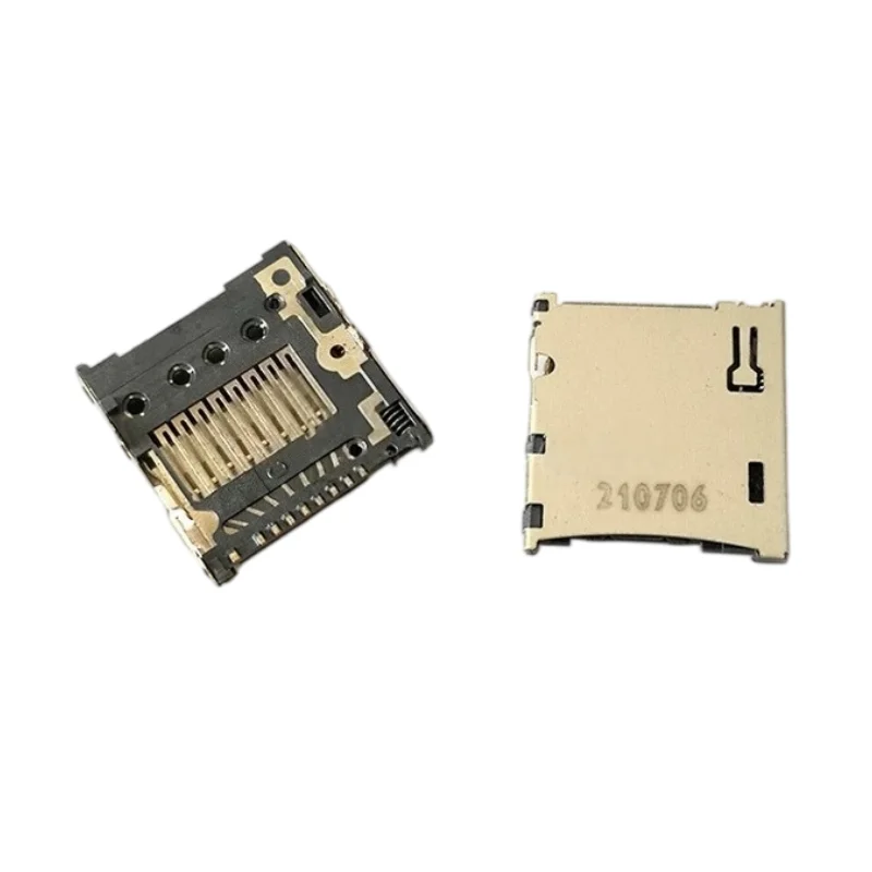 5-100pcs Micro SD Card Socket TF Card T-Flash Slot Plug Connector 9pin 10Pin 2.1H ﻿Height Self Ejecting PUSH Normally Open