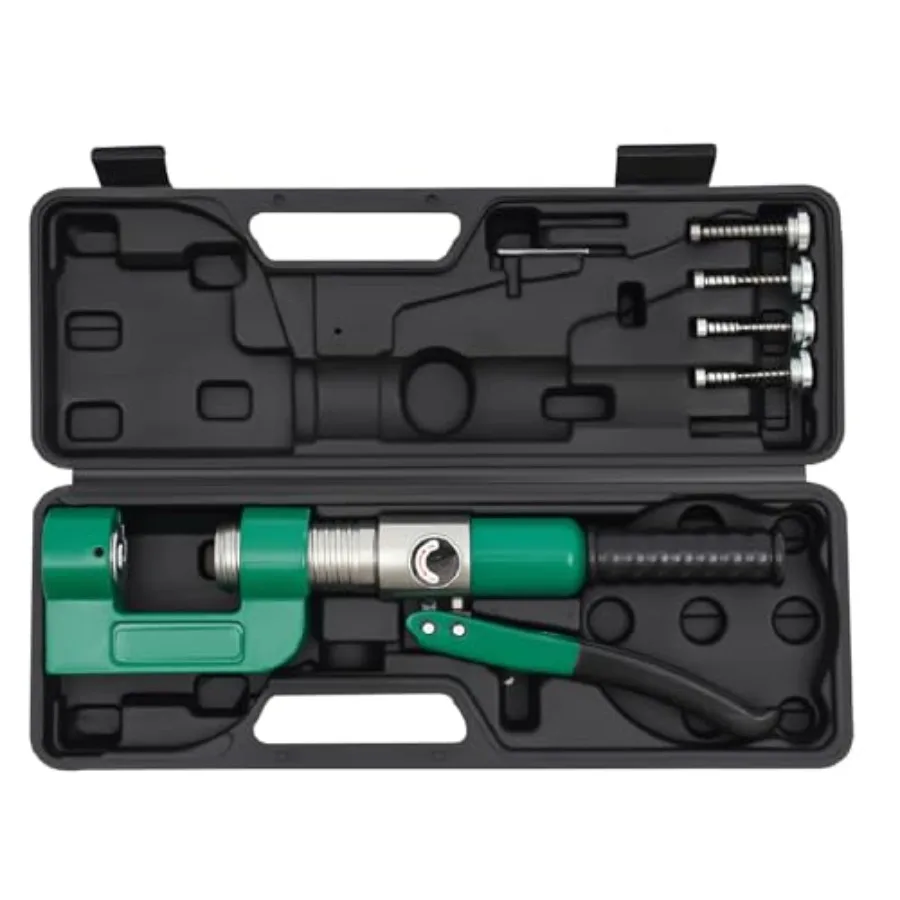 

Hydraulic Pressure Chain Breaker Tool Kit for 08B 08A 10A 10B and 420 428 430 Motorcycle Chains Efficient Chain Link Cutter and