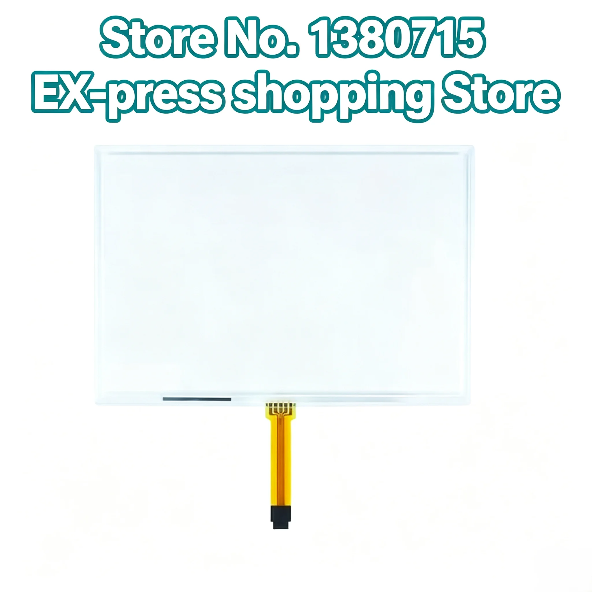 Industrial Touch Digitizer Glass Panel Assembly For RTP104A5B004 Touch Control Device
