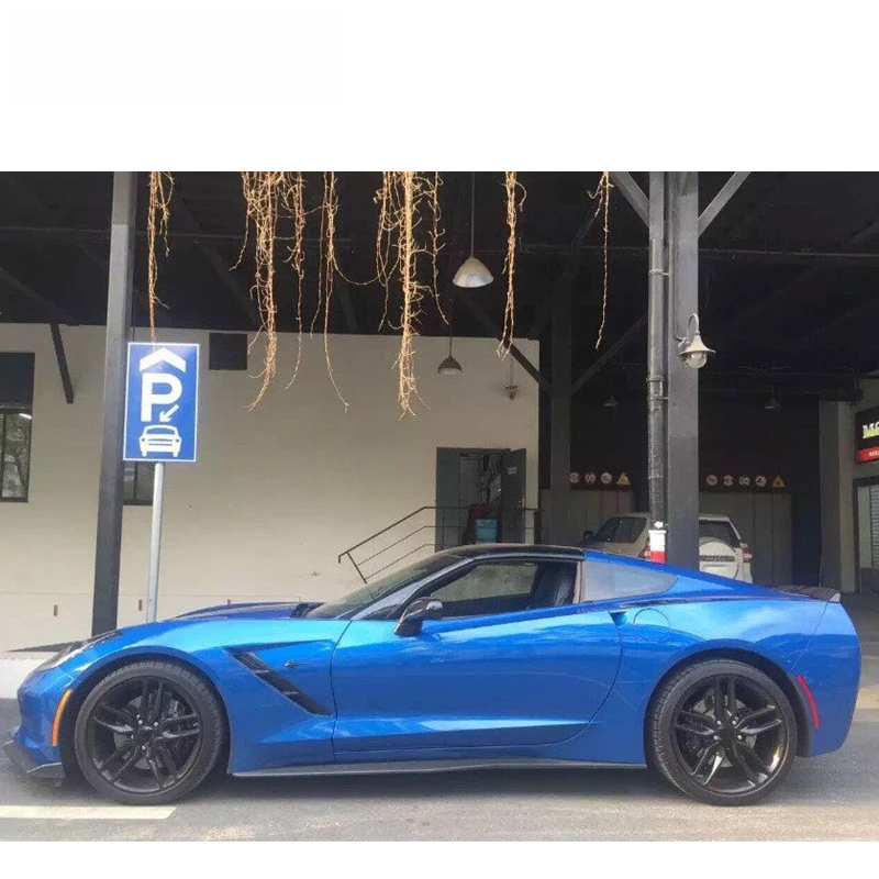 

C7 Z06 to Style Bodykit aero Kit CF Material Upgrade Body Parts Facelift Automobile High Quality with Bumper