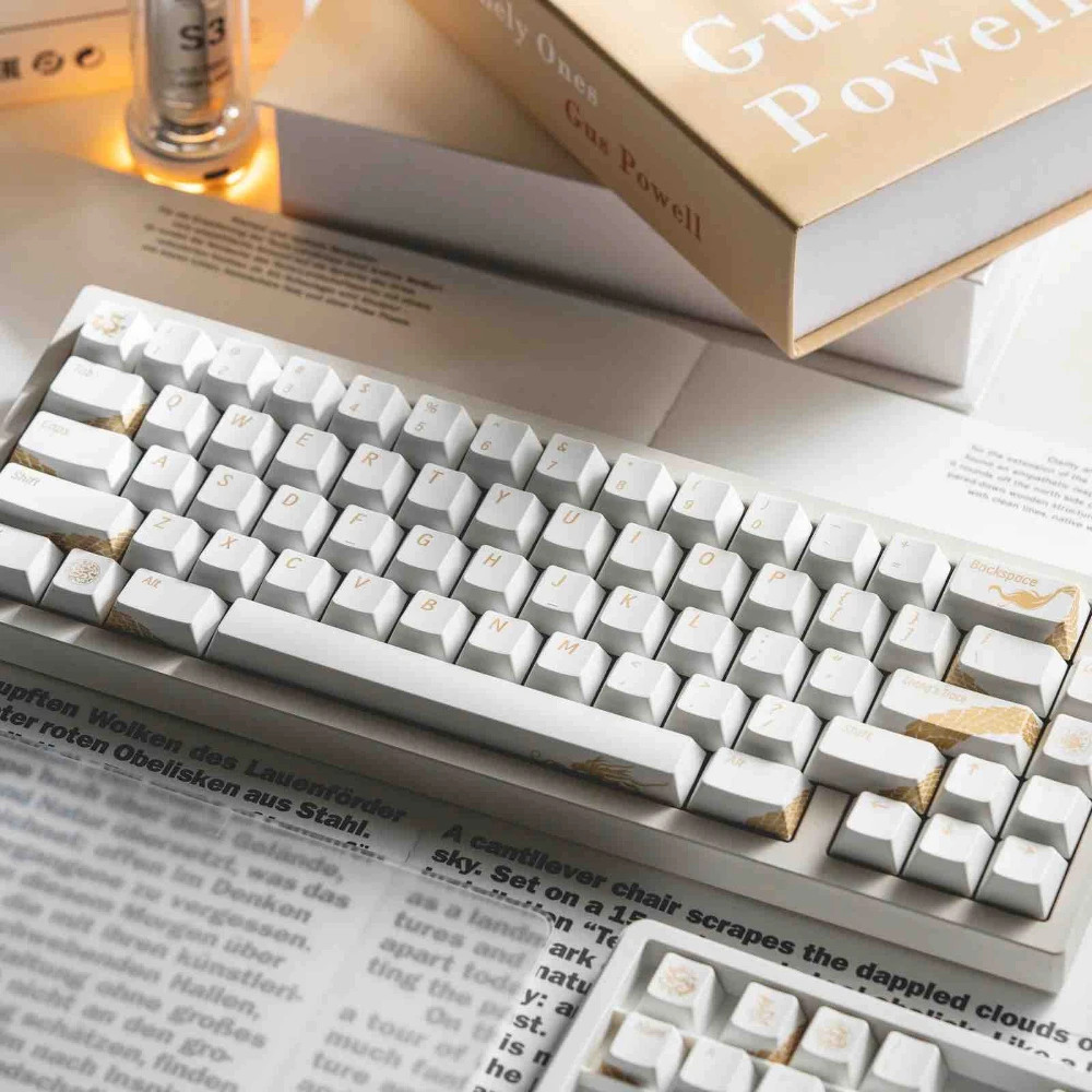 

Dragon Shadow Theme Keycap Set 155key ABS Custom Personalized Keyboard Cap Cherry Profile KeyCap for Mechanical Keyboard Gifts