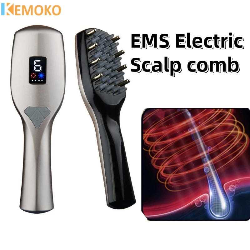 

Electric EMS Vibration Hair Growth Comb Anti Hair Loss Massage Treatment Infrared Red Light Laser Massage Hair Sclap Health Care